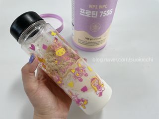 [푸름웰니스] 프로틴 다이어트 단백질 쉐이크 (750g) — 5점을 준 리뷰어가 2022년 3월 올린 사용 사진