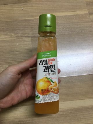 [풀무원] 리얼 과일  저지방 드레싱 240g 3종 — 5점을 준 리뷰어가 2021년 3월 올린 사용 사진