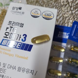 체인미 프리미엄 rTG 오메가3 비타민E 850mg x 30캡슐 — 5점을 준 리뷰어가 2021년 11월 올린 사용 사진