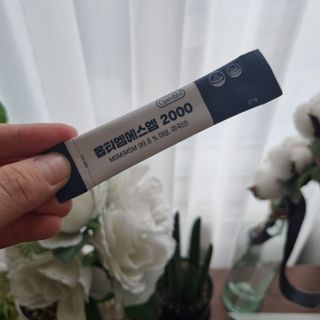 바른비타민 옵티엠에스엠2000 1박스 60포 관절 연골 복합건강기능식품 — 3점을 준 리뷰어가 2021년 7월 올린 사용 사진