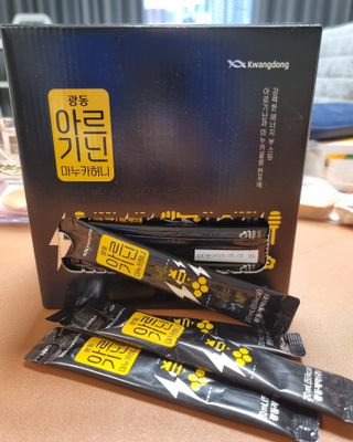광동생활건강 [광동] 아르기닌 마누카 허니 20mlx50포 — 5점을 준 리뷰어가 2023년 12월 올린 사용 사진