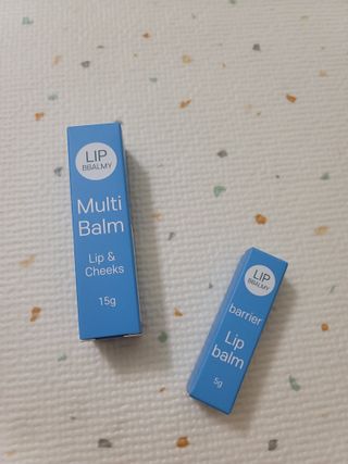 [립빠미] 립앤칙스 멀티밤 + 베리어립밤 2종 — 4.5점을 준 리뷰어가 2021년 9월 올린 사용 사진