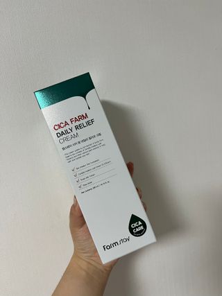 팜스테이  시카팜 데일리 릴리프 크림 — 5점을 준 리뷰어가 2022년 11월 올린 사용 사진