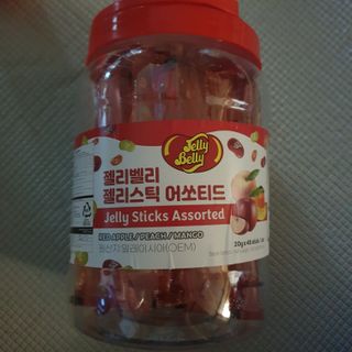젤리벨리 젤리스틱 어쏘티드 900g — 5점을 준 리뷰어가 2022년 9월 올린 사용 사진