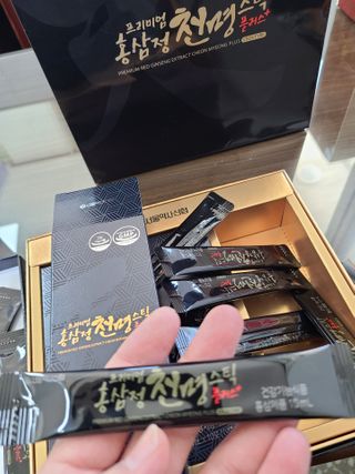 서울약사신협 약사신협_천명플러스스틱_10mlx30포 — 5점을 준 리뷰어가 2021년 2월 올린 사용 사진