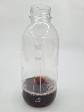 클린24시간 1BOX(5포) + 전용보틀(500ml) — 5점을 준 리뷰어가 2023년 2월 올린 사용 사진