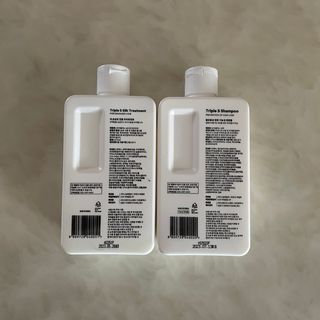 트리플에스 탈모 샴푸 275ml + 실크 트리트먼트 275ml — 5점을 준 리뷰어가 2021년 4월 올린 사용 사진