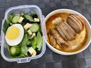 한끼통살 슬라이스 닭가슴살 — 5점을 준 리뷰어가 2023년 2월 올린 사용 사진