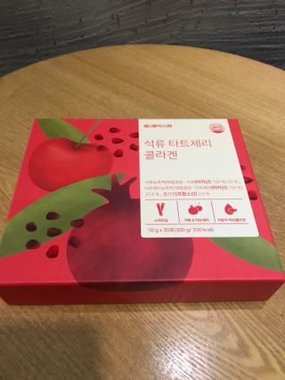 서울약사신협_석류 타트체리 콜라겐_10g x 30포 — 5점을 준 리뷰어가 2021년 7월 올린 사용 사진