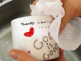 부직포나라 중금속유해물질ZERO 뜯어쓰는 주방 일회용수세미 60매 2매 — 4.5점을 준 리뷰어가 2022년 11월 올린 사용 사진