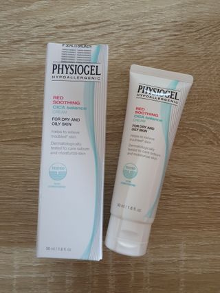 피지오겔 레드수딩 시카밸런스 크림 50ml — 5점을 준 리뷰어가 2022년 4월 올린 사용 사진