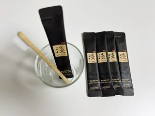 담소은 자극없는 무알콜 휴대용 한방가글 스틱 가글담 — 5점을 준 리뷰어가 2022년 10월 올린 사용 사진