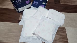 N[템포 ] 패드 내추럴 순면 입는 오버나이트 5P * 2개 — 5점을 준 리뷰어가 2024년 4월 올린 사용 사진