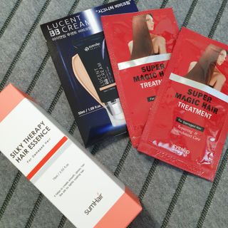 썸헤어 / SUMHAIR 썸헤어 실키 테라피 헤어 에센스 — 5점을 준 리뷰어가 2021년 5월 올린 사용 사진