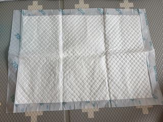 아베크 펫 와이드 프리미엄 중형 애견 강아지 배변 패드 54매 1팩 45g — 5점을 준 리뷰어가 2021년 7월 올린 사용 사진