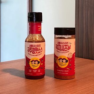 [서울시스터즈] 김치시즈닝 국내 최초 뿌려먹는 김치파우더 100g 1개+ 신제품 김치스낵 90g 2개 — 5점을 준 리뷰어가 2021년 8월 올린 사용 사진