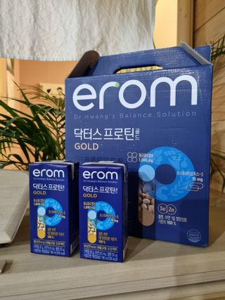 이롬 erom 닥터스 프로틴 골드 — 4점을 준 리뷰어가 2021년 4월 올린 사용 사진