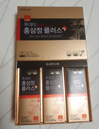 서울약사신협_투데이홍삼정플러스스틱_10g x 30포 — 5점을 준 리뷰어가 2021년 7월 올린 사용 사진