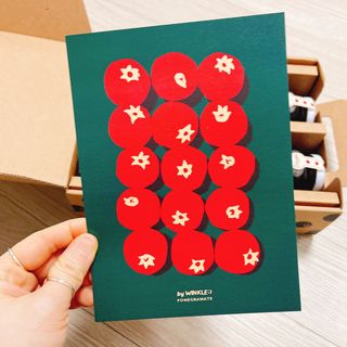 [바이윙클] 페르시아 유기농 석류 착즙주스 750ml 2병 + 선물박스 세트 — 4.5점을 준 리뷰어가 2022년 2월 올린 사용 사진