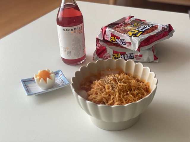 오뚜기 진비빔면 리뷰 사진