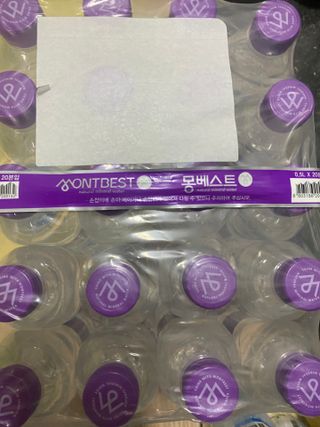 몽베스트 [MONTBEST] 500mL 20병 — 5점을 준 리뷰어가 2022년 4월 올린 사용 사진