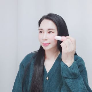 스킨큐어 산다화 카멜리아 안티 링클 멀티밤 — 5점을 준 리뷰어가 2022년 1월 올린 사용 사진