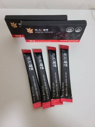 새롬바이오 리생 [미쾌변] 차전자피 식이섬유 건강기능식품 3팩 — 5점을 준 리뷰어가 2021년 7월 올린 사용 사진