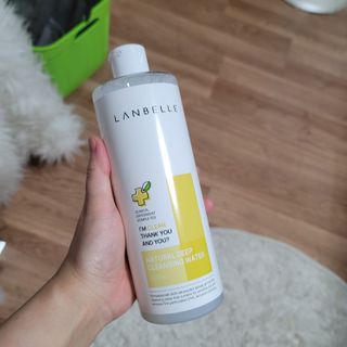 랑벨 내츄럴 딥 클렌징 워터 500ml — 4점을 준 리뷰어가 2022년 6월 올린 사용 사진