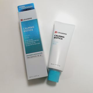 리더스코스메틱 리더스 카밍 바이오틱스 크림 마스크 — 5점을 준 리뷰어가 2021년 6월 올린 사용 사진