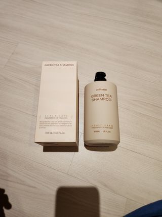 프리마인 더이상 뻣뻣하고 효과없는 탈모샴푸는 NO. 근본부터 케어하는 셀베이스 그린티샴푸(500ml) — 5점을 준 리뷰어가 2023년 4월 올린 사용 사진