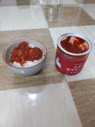 셰프의장 최인선 셰프의 순살꽃게장350g(간장,양념 中 택1) — 5점을 준 리뷰어가 2022년 8월 올린 사용 사진