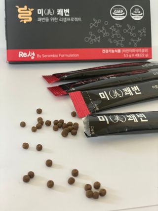 새롬바이오 리생 [미쾌변] 차전자피 식이섬유 건강기능식품 3팩 — 5점을 준 리뷰어가 2021년 6월 올린 사용 사진