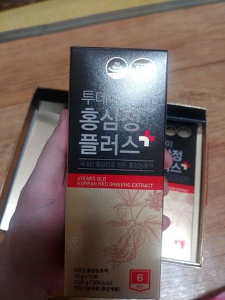 서울약사신협_투데이홍삼정플러스스틱_10g x 30포 — 5점을 준 리뷰어가 2021년 2월 올린 사용 사진