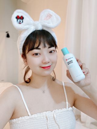 리더스코스메틱 리더스 카밍 바이오틱스 에센스 워터 — 5점을 준 리뷰어가 2021년 3월 올린 사용 사진
