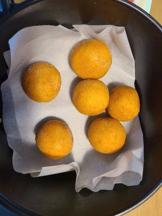 가치식탁 리얼쫀득치즈볼 — 5점을 준 리뷰어가 2021년 1월 올린 사용 사진