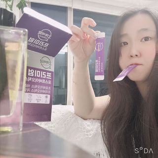 [유산균] 오마이락 프리미엄 포스트바이오틱스 30P — 4점을 준 리뷰어가 2022년 12월 올린 사용 사진