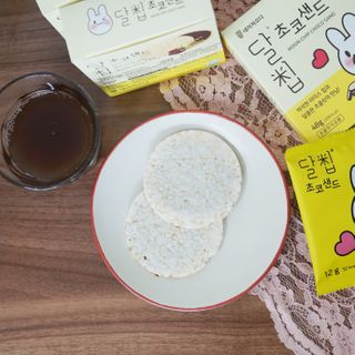 네이처오다 달칩 초코샌드 — 5점을 준 리뷰어가 2021년 2월 올린 사용 사진