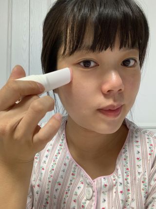 트윙클라 안티링클 샤이닝 멀티밤 — 5점을 준 리뷰어가 2022년 7월 올린 사용 사진