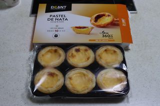 디앙뜨 포르투갈 에그타르트 오리지널 맛+패션후르츠+초콜릿타르트 맛 중 택1 — 5점을 준 리뷰어가 2021년 8월 올린 사용 사진