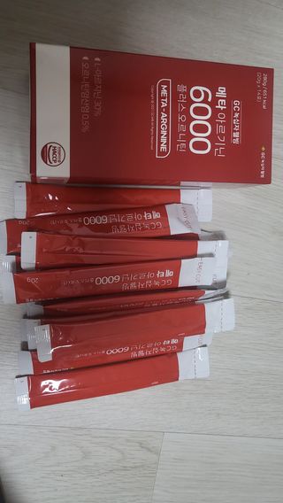 메타아르기닌 GC녹십자웰빙 메타 아르기닌 6000 플러스 오르니틴 — 5점을 준 리뷰어가 2022년 10월 올린 사용 사진