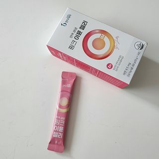 [인디닥터] 면역 생생 핑크 이뮨 젤리 — 5점을 준 리뷰어가 2022년 5월 올린 사용 사진