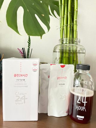 클린24시간 1BOX(5포) + 전용보틀(500ml) — 5점을 준 리뷰어가 2023년 3월 올린 사용 사진