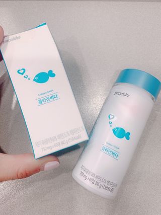 파파비오랩 승무원 콜라겐 콜라겐바다 — 5점을 준 리뷰어가 2020년 12월 올린 사용 사진
