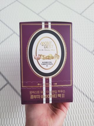 [몽베스트] 위드 더 블랜딩 하우스 콤부차 _ 버라이어티팩II — 5점을 준 리뷰어가 2024년 2월 올린 사용 사진