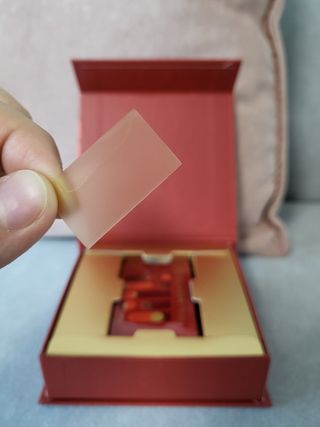 프리마인 귀족의 콜라겐, 92배 흡수율. 럭셔리 프리미엄 CH.V콜라겐필름 30매 — 3.5점을 준 리뷰어가 2022년 4월 올린 사용 사진