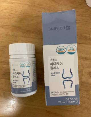 프리마인 평생 써야하는 관절의 건강을 위한 완벽설계 솔루션 관절n마디케어 플러스 120정 — 5점을 준 리뷰어가 2021년 10월 올린 사용 사진
