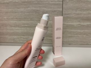 프리마인 선크림만 바꿨을 뿐인데 매일 물 2L챙겨먹고 기초케어 완벽하게 한 물빛피부 완성,셀라브UV프로텍터 — 5점을 준 리뷰어가 2023년 7월 올린 사용 사진