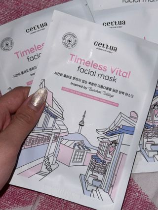 세뚜아(Cettua) [세뚜아] 타임리스 바이탈 페이셜 마스크팩  Cettua Timeless  Vital Mask 5매 — 5점을 준 리뷰어가 2024년 5월 올린 사용 사진