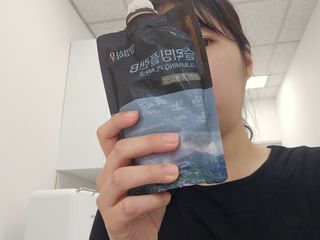 일일하우 슬리밍 플랜B 고소한 귀리맛, 진한 카카오맛 (체중조절식) — 5점을 준 리뷰어가 2023년 6월 올린 사용 사진