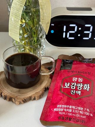 광동생활건강 [광동]진하고 깊은 풍미, 광동 보감쌍화진액 100mL * 18포 — 5점을 준 리뷰어가 2024년 7월 올린 사용 사진
